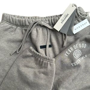 Heather Gray Essentials Fear Of God Sweatpants
